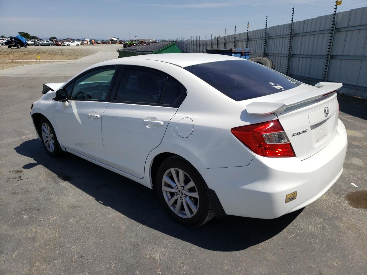 Photo 3 from auction – 2012 HONDA CIVIC EX with VIN 2HGFB2F87CH557664