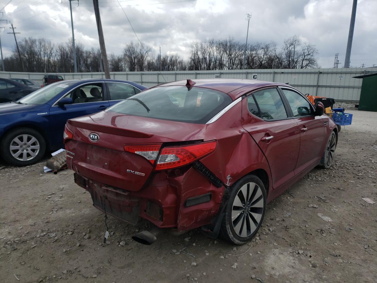 Photo 4 from auction – 2012 KIA OPTIMA SX with VIN 5XXGR4A65CG072846