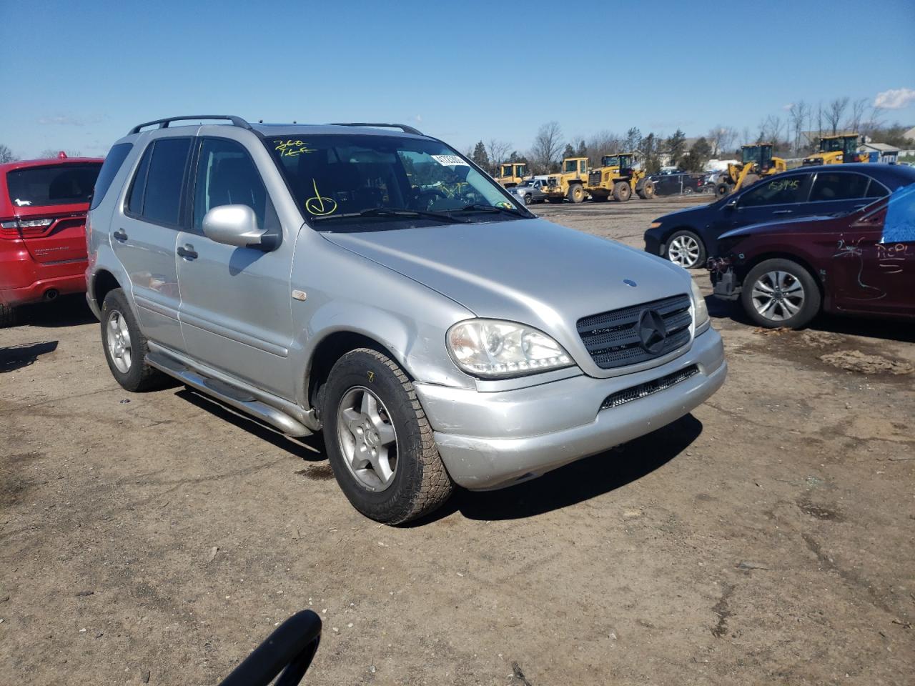 MERCEDES-BENZ ML 320 2001 with VIN 4JGAB54E01A271293 - Photo from auction