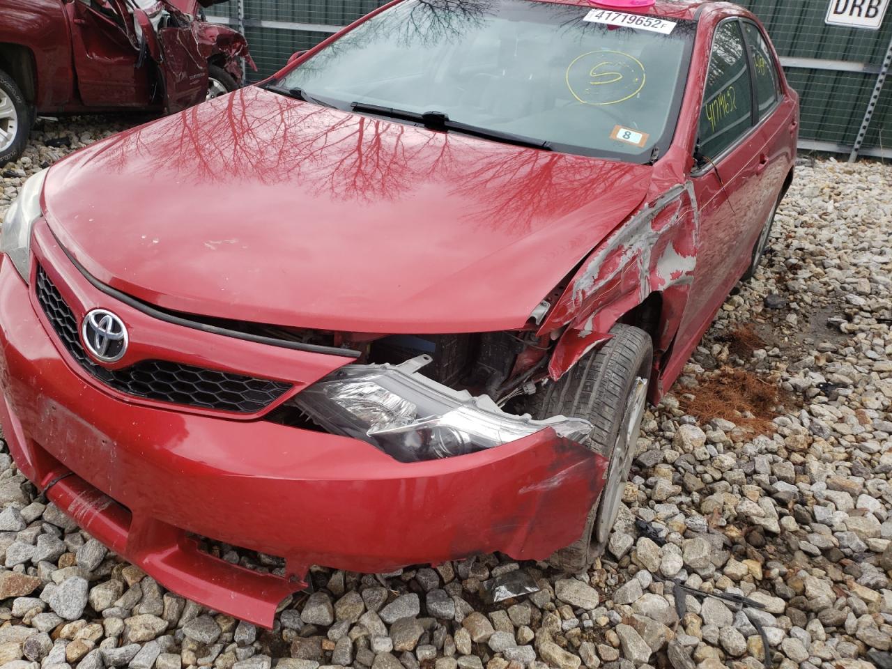Photo 9 from auction – 2012 TOYOTA CAMRY BASE with VIN 4T1BF1FK3CU588524