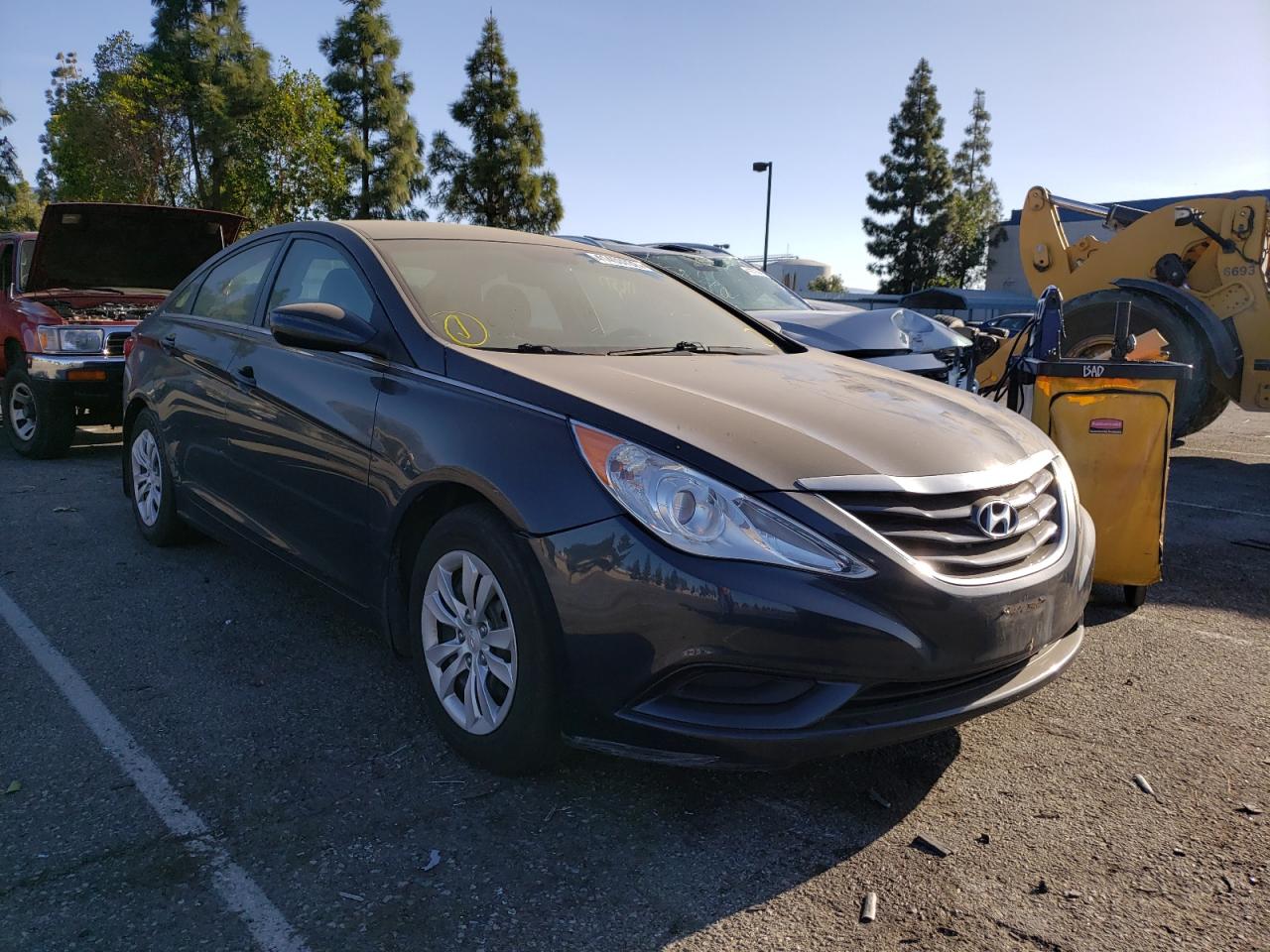 HYUNDAI SONATA GLS 2012 with VIN 5NPEB4AC7CH372958 - Photo from auction