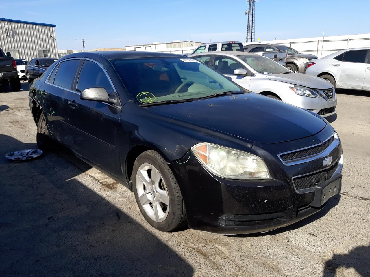 CHEVROLET MALIBU LS 2010 with VIN 1G1ZB5EB5AF219522 - Photo from auction