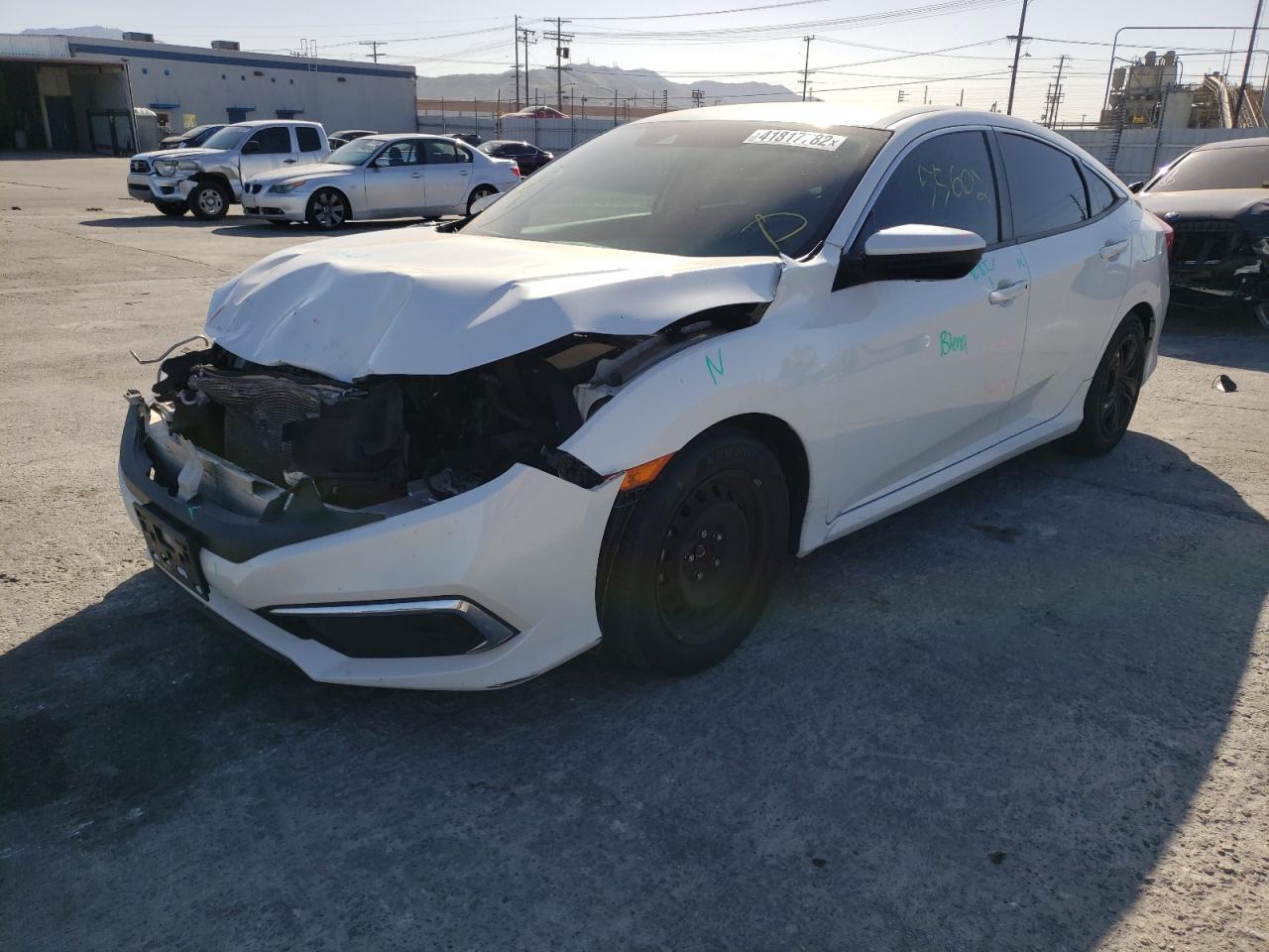 Photo 2 from auction – 2019 HONDA CIVIC LX with VIN 2HGFC2F69KH519721