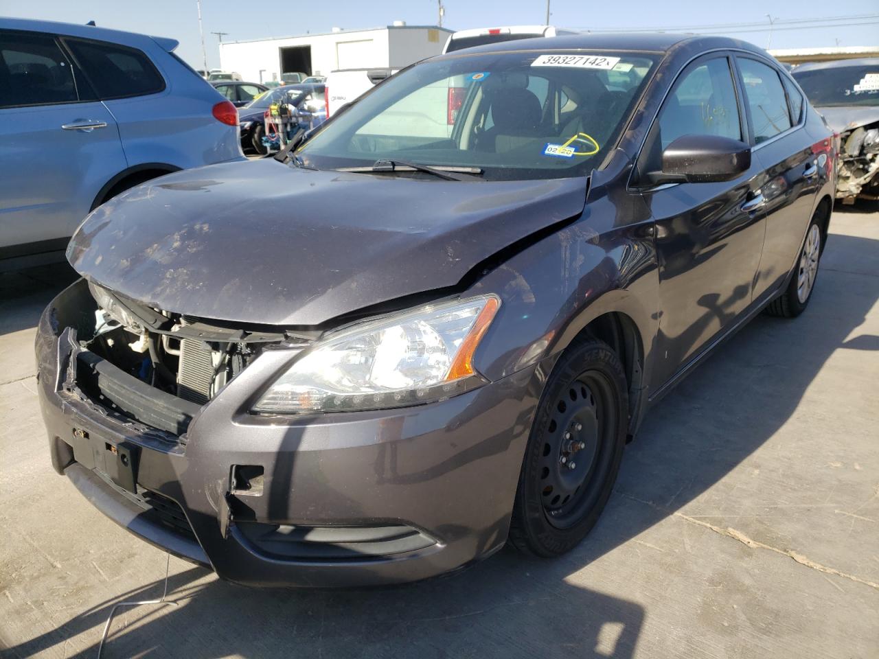 Photo 2 from auction – 2015 NISSAN SENTRA S with VIN 3N1AB7AP8FL686340