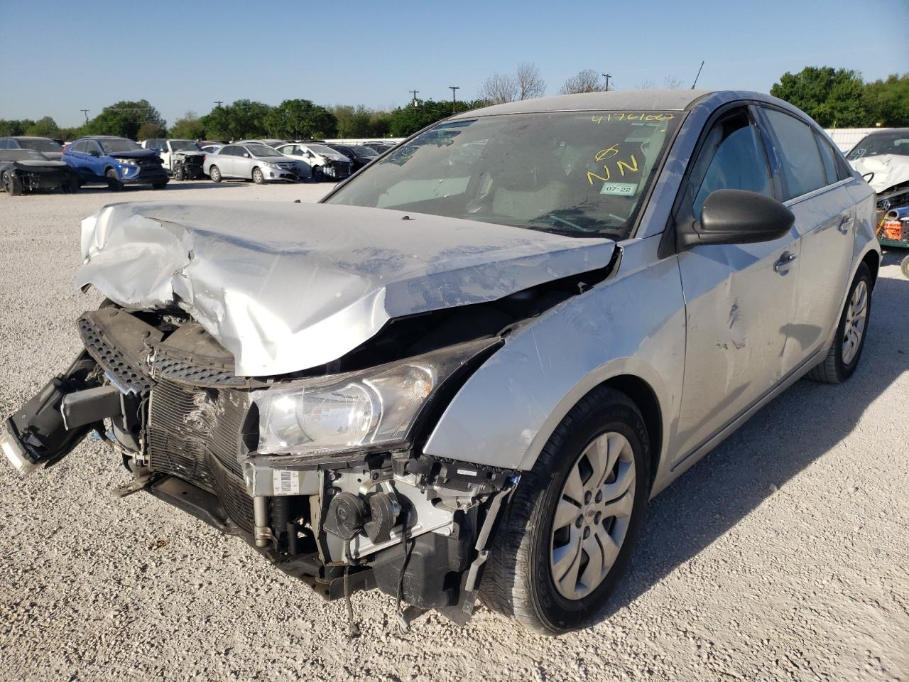 Photo 2 from auction – 2012 CHEVROLET CRUZE LS with VIN 1G1PC5SH4C7401531