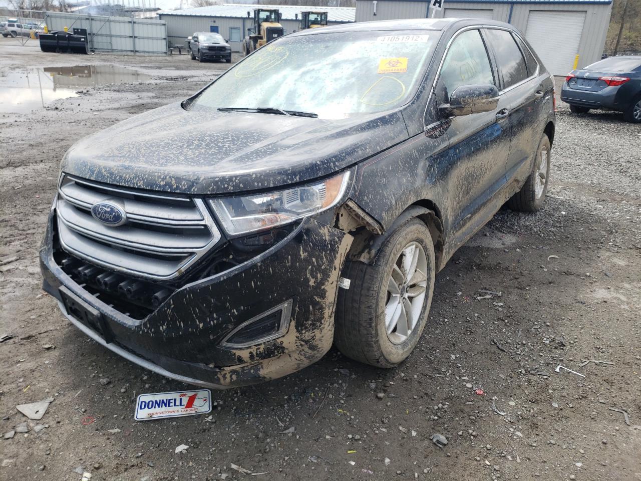 Photo 12 from auction – 2017 FORD EDGE SEL with VIN 2FMPK4J93HBB41664