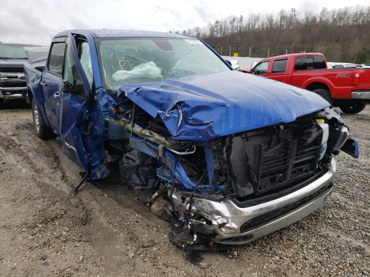 RAM 1500 2019 with VIN 1C6SRFJT3KN845609 - Photo from auction