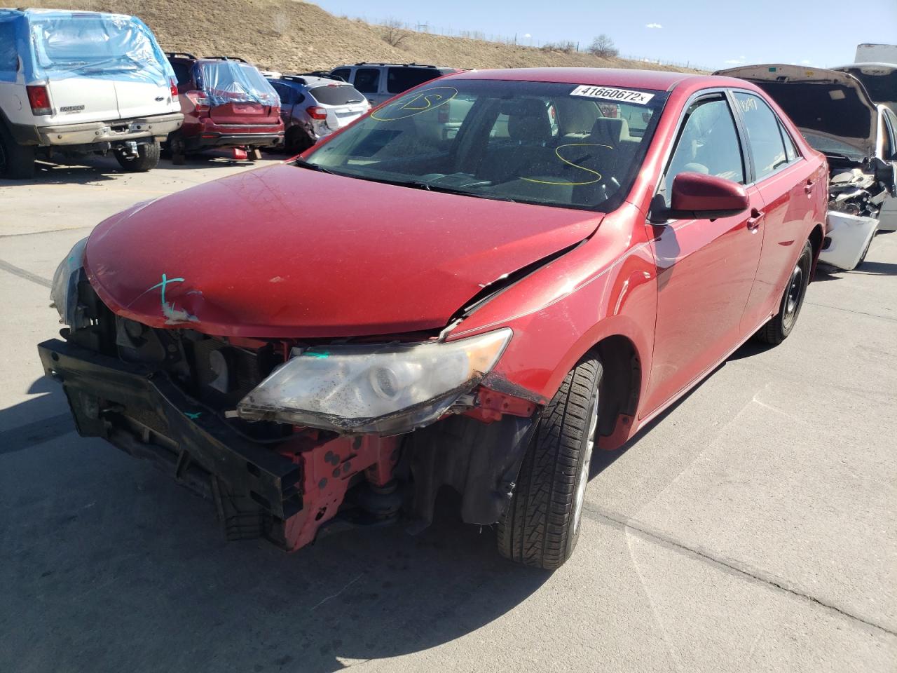 صورة رقم 2 من المزاد - 2012 TOYOTA CAMRY BASE مع VIN 4T4BF1FK0CR203345