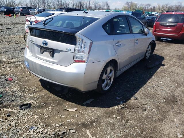 Photo 4 from auction – 2010 TOYOTA PRIUS with VIN JTDKN3DU2A0004402