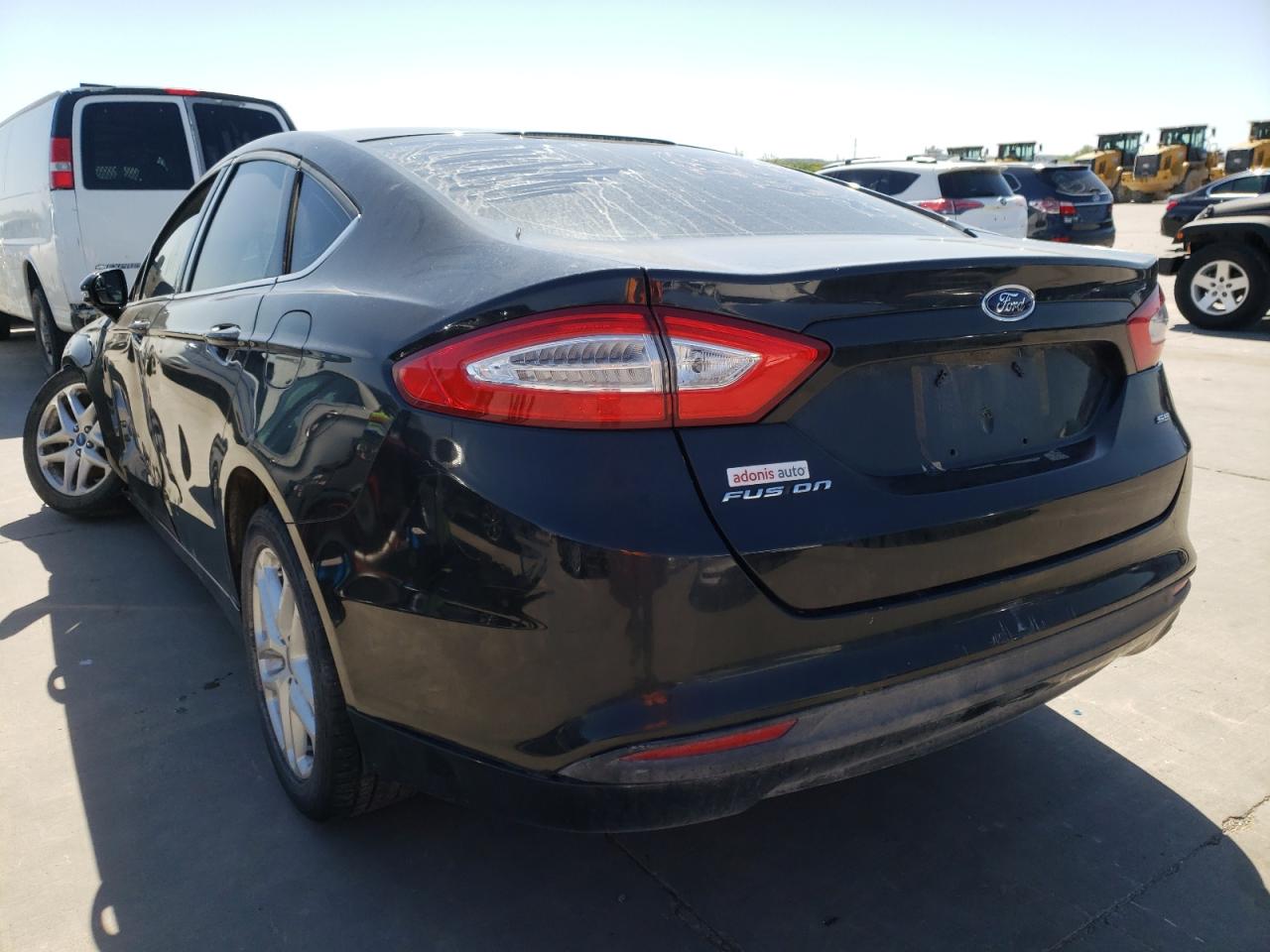 Photo 3 from auction – 2013 FORD FUSION SE with VIN 3FA6P0H75DR212668