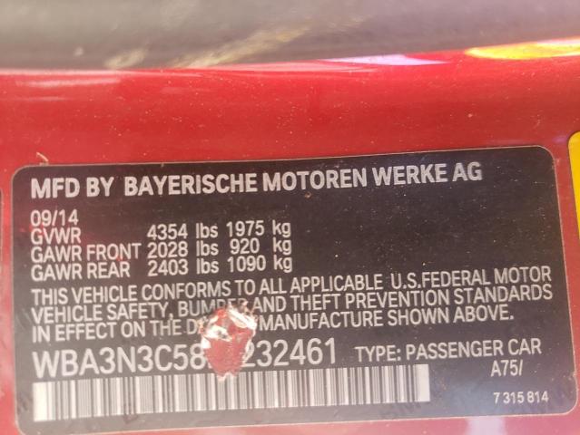 Photo 10 from auction – 2015 BMW 428 I with VIN WBA3N3C58FK232461