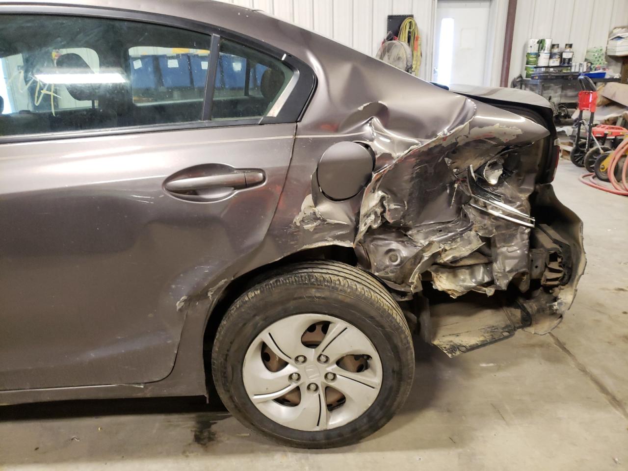 Photo 9 from auction – 2014 HONDA CIVIC LX with VIN 19XFB2F53EE070805