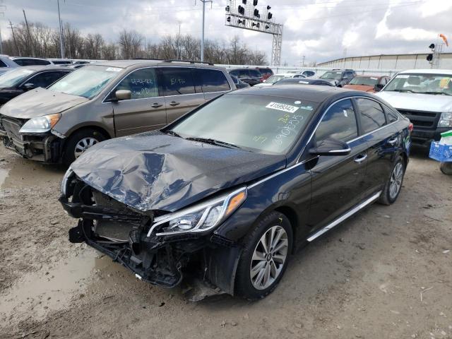 Photo 2 from auction – 2016 HYUNDAI SONATA SPO with VIN 5NPE34AF2GH390555