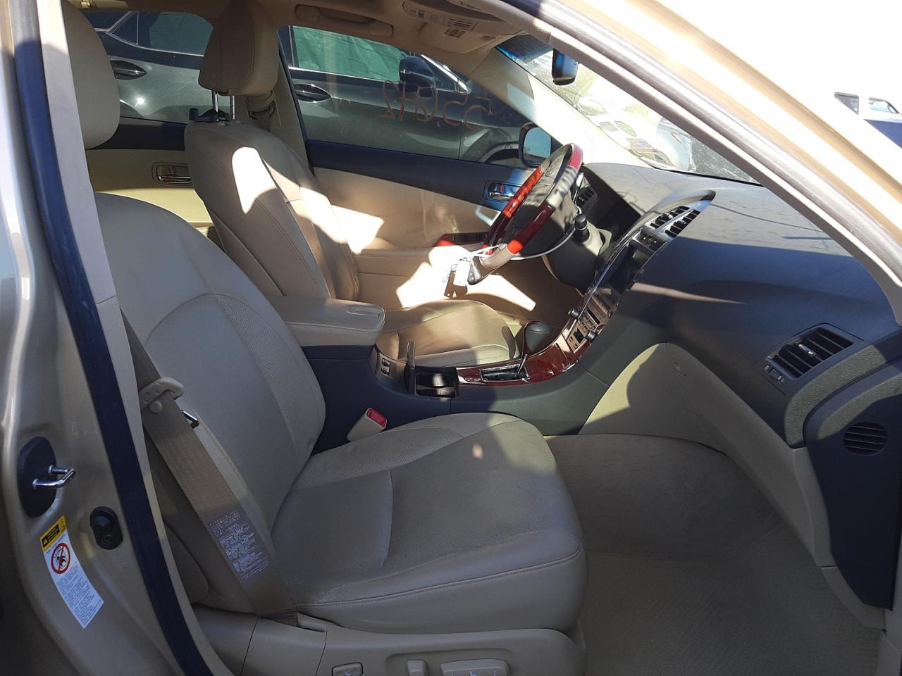 Photo 5 from auction – 2007 LEXUS ES 350 with VIN JTHBJ46G072001812