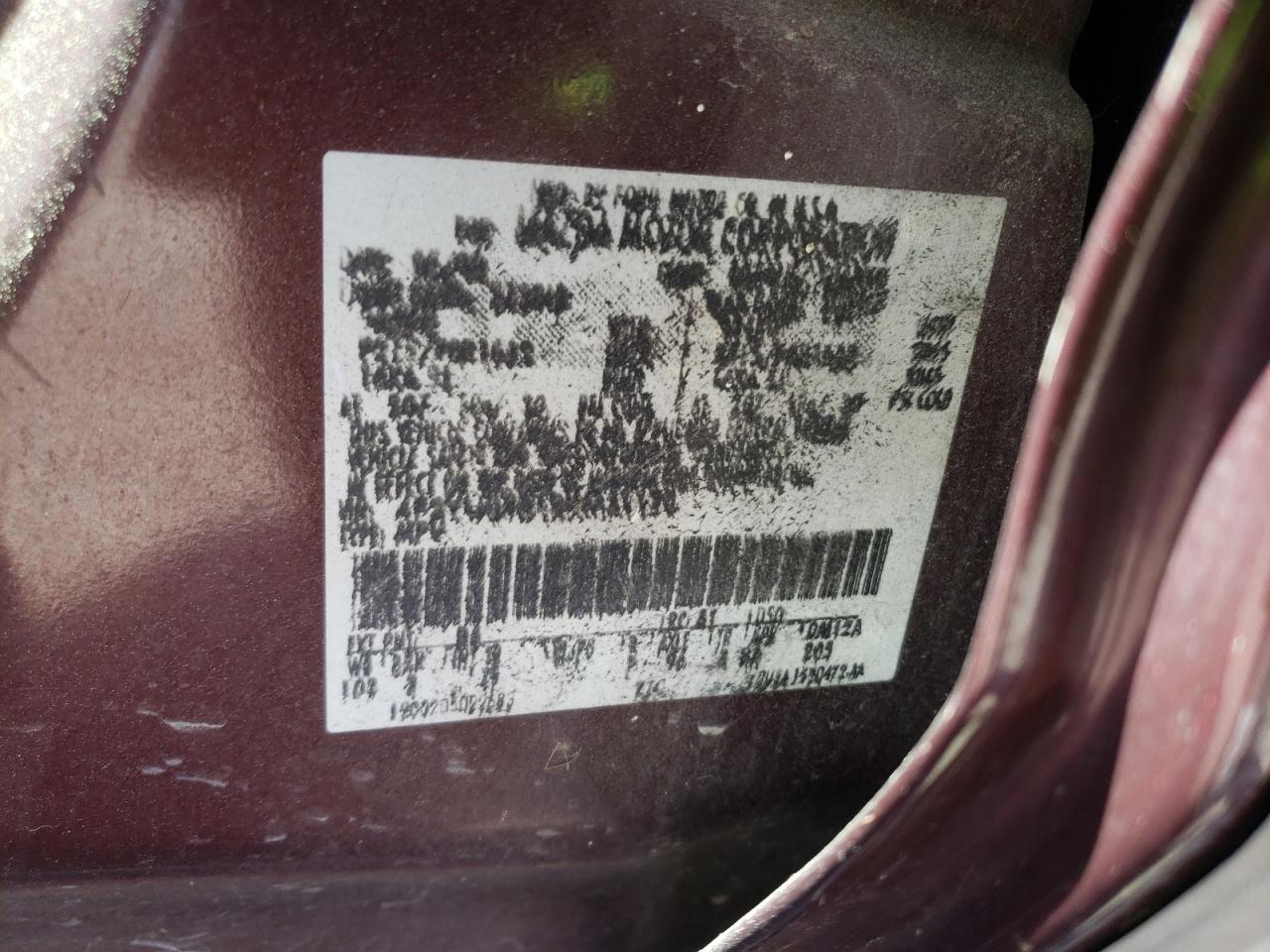Photo 10 from auction – 2002 MAZDA TRIBUTE DX with VIN 4F2YU07B12KM51170