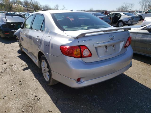 Photo 3 from auction – 2010 TOYOTA COROLLA BA with VIN 1NXBU4EE2AZ345240