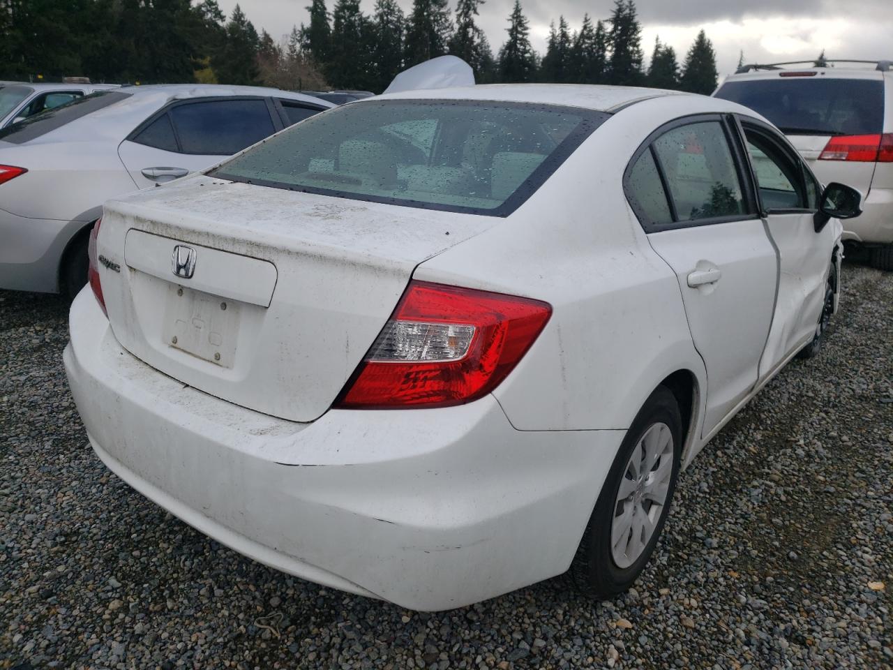 Photo 4 from auction – 2012 HONDA CIVIC LX with VIN JHMFB2F52CS004271