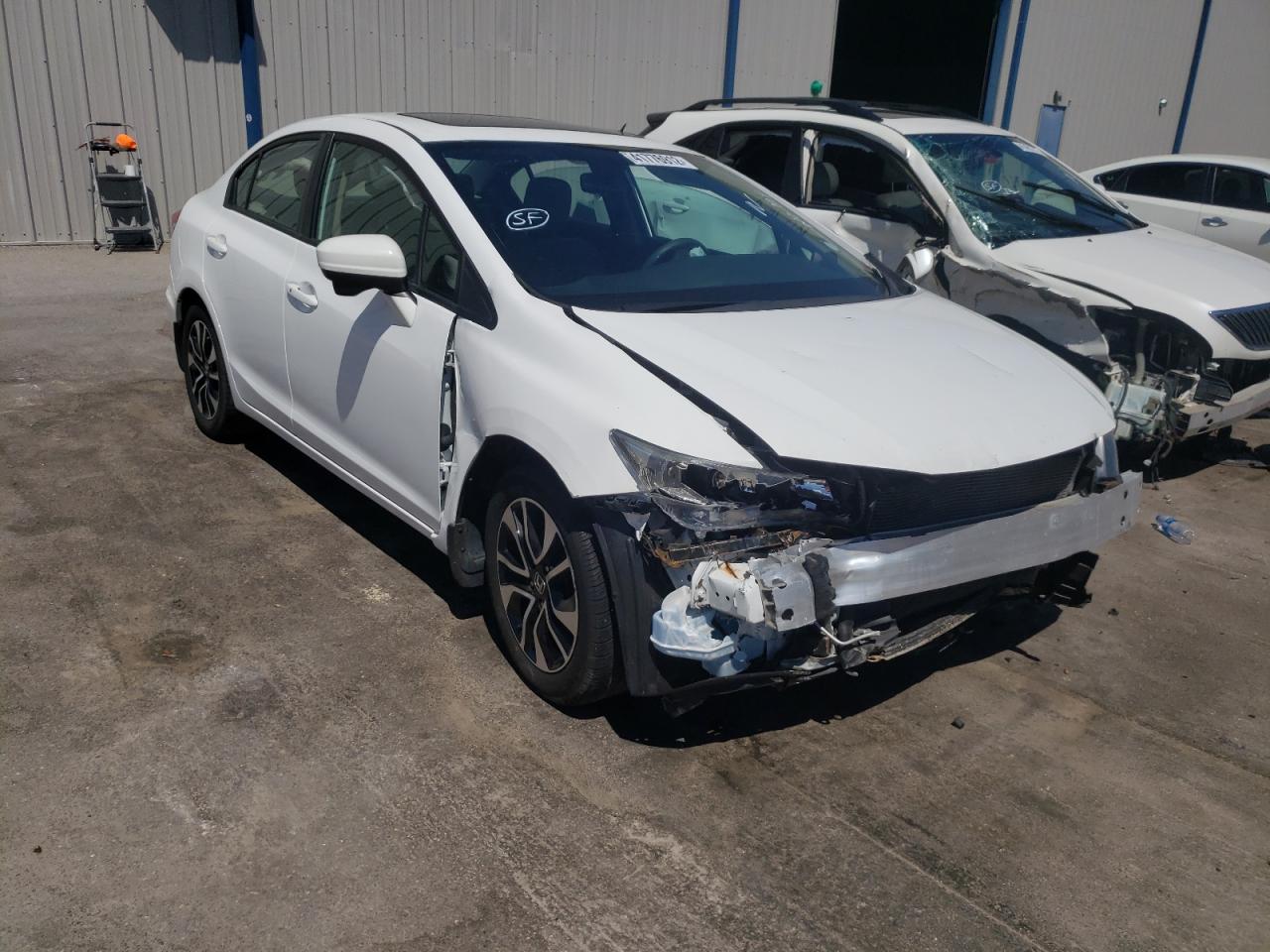 HONDA CIVIC EX 2015 with VIN 19XFB2F87FE021313 - Photo from auction