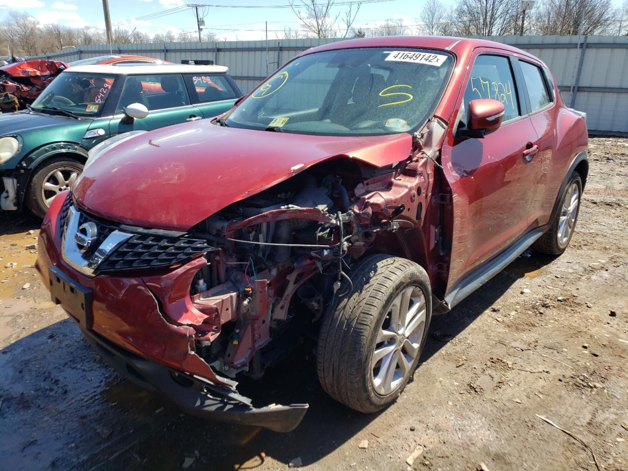 Photo 2 from auction – 2016 NISSAN JUKE S with VIN JN8AF5MV8GT657065