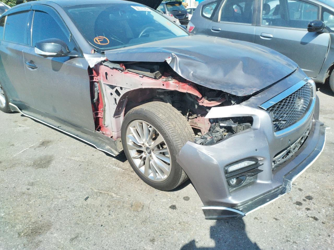 Photo 9 from auction – 2014 INFINITI Q50 BASE with VIN JN1BV7ARXEM696630