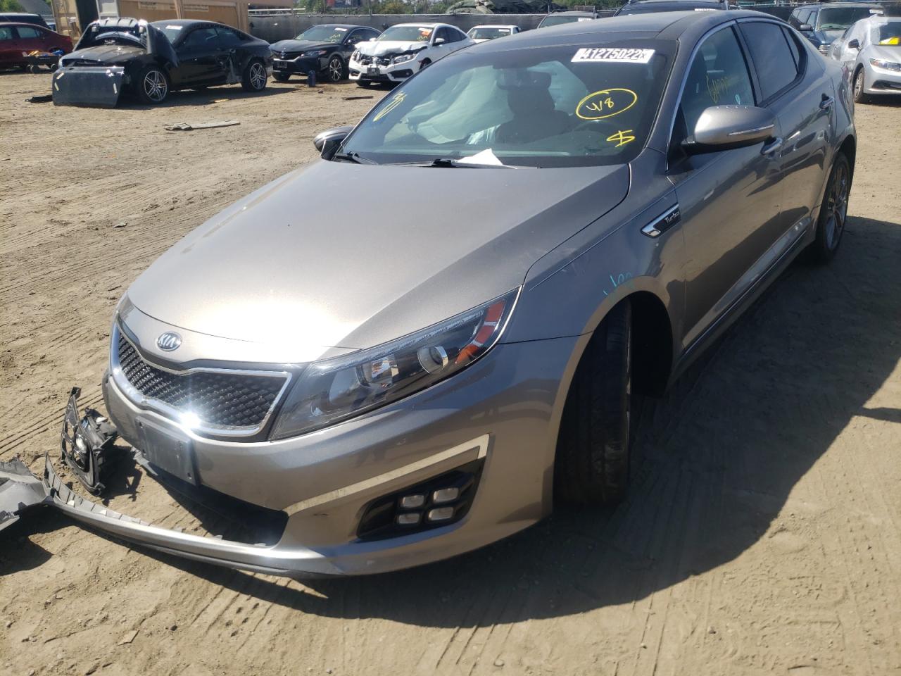 Photo 2 from auction – 2014 KIA OPTIMA SX with VIN 5XXGR4A62EG279116