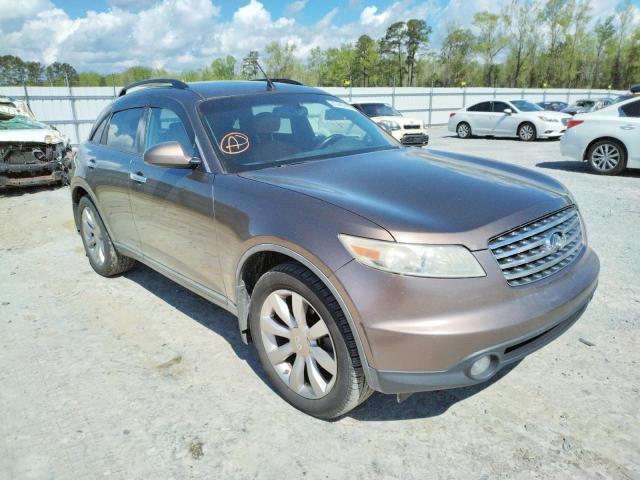 INFINITI FX35 2003 with VIN JNRAS08W93X205058 - Photo from auction