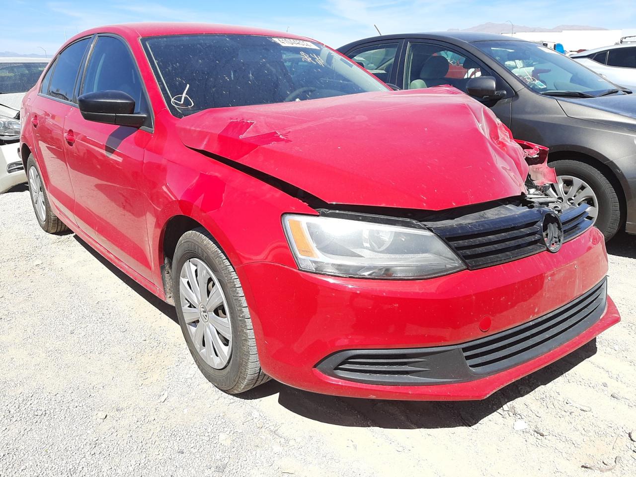 VOLKSWAGEN JETTA BASE 2013 with VIN 3VW2K7AJ9DM405292 - Photo from auction