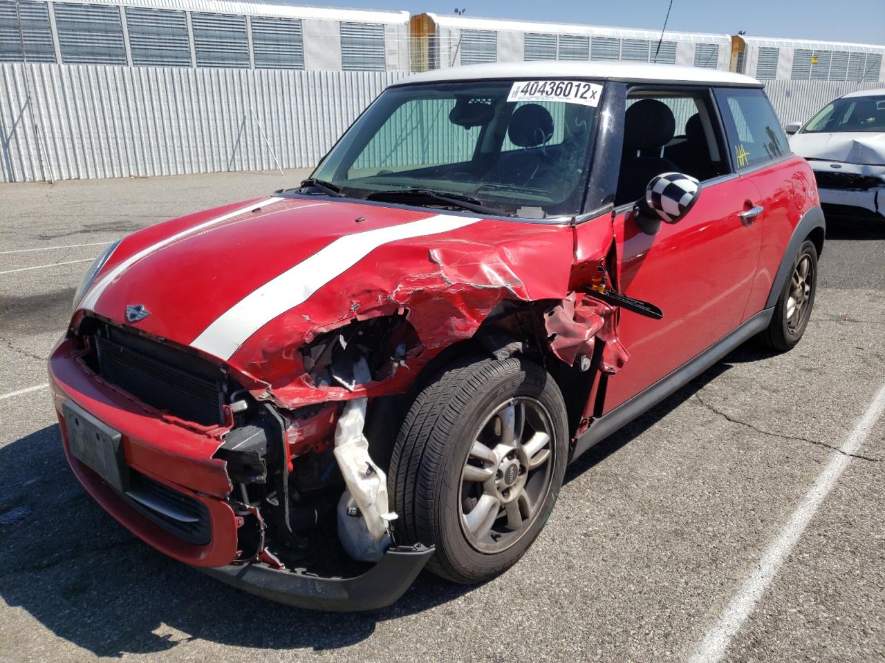 Photo 2 from auction – 2011 MINI COOPER with VIN WMWSU3C53BT097635