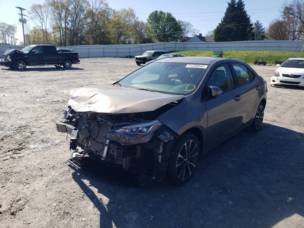 Photo 2 from auction – 2018 TOYOTA COROLLA L with VIN 2T1BURHE2JC107740