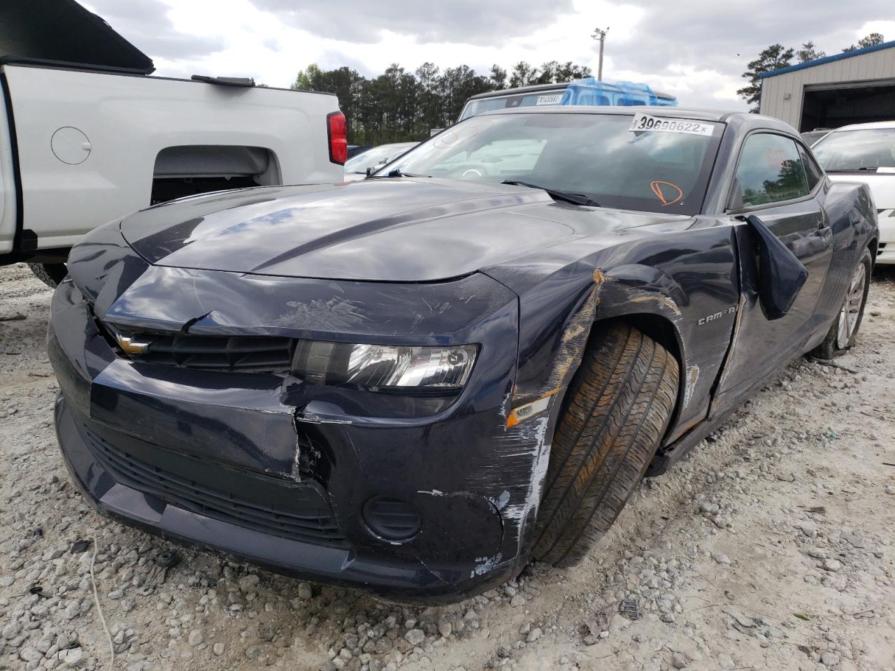 Photo 2 from auction – 2015 CHEVROLET CAMARO LS with VIN 2G1FB1E36F9198328