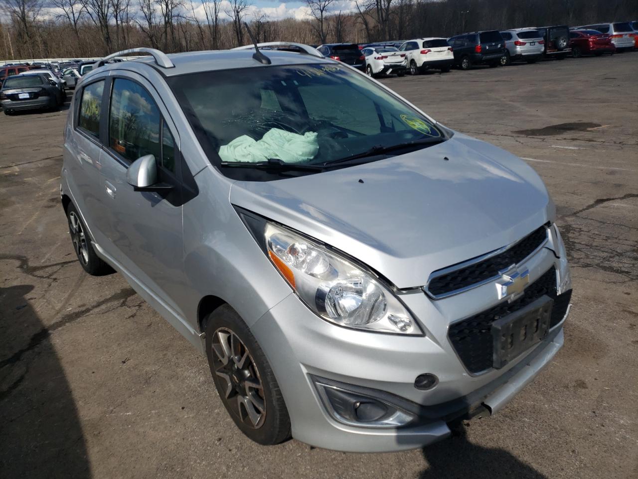 CHEVROLET SPARK 2LT 2013 with VIN KL8CF6S93DC538196 - Photo from auction
