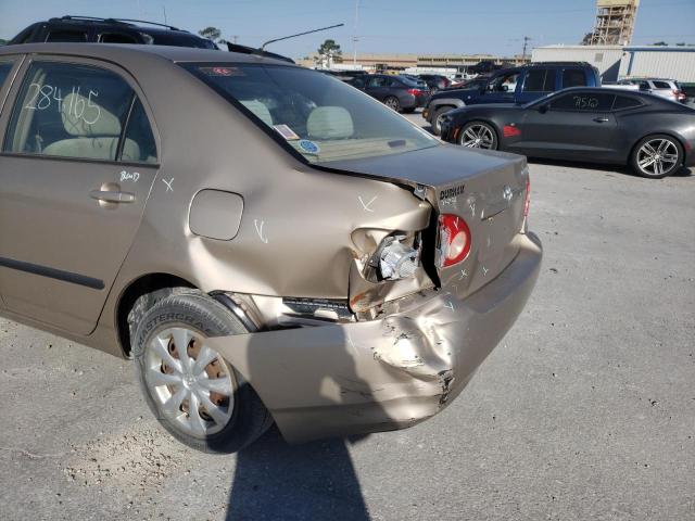 Photo 9 from auction – 2004 TOYOTA COROLLA CE with VIN 1NXBR32E64Z310608