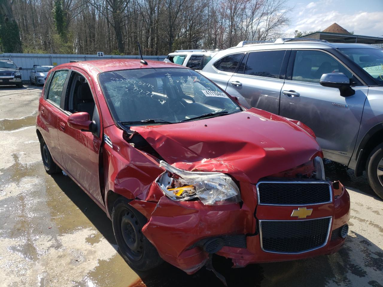 Photo 9 from auction – 2010 CHEVROLET AVEO LS with VIN KL1TD6DE8AB132074