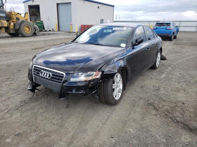Photo 2 from auction – 2010 AUDI A4 PREMIUM with VIN WAUBFAFL1AN063981