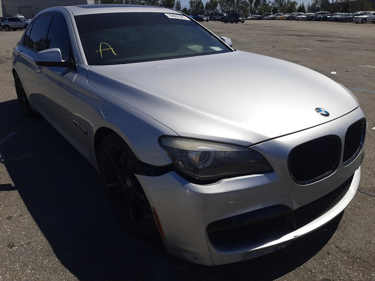 BMW 750 LI 2011 with VIN WBAKB8C5XBC851908 - Photo from auction
