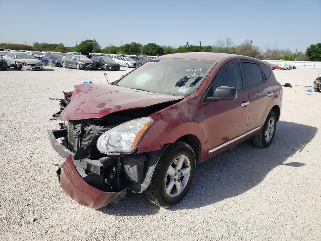 Photo 2 from auction – 2012 NISSAN ROGUE S with VIN JN8AS5MT6CW257105