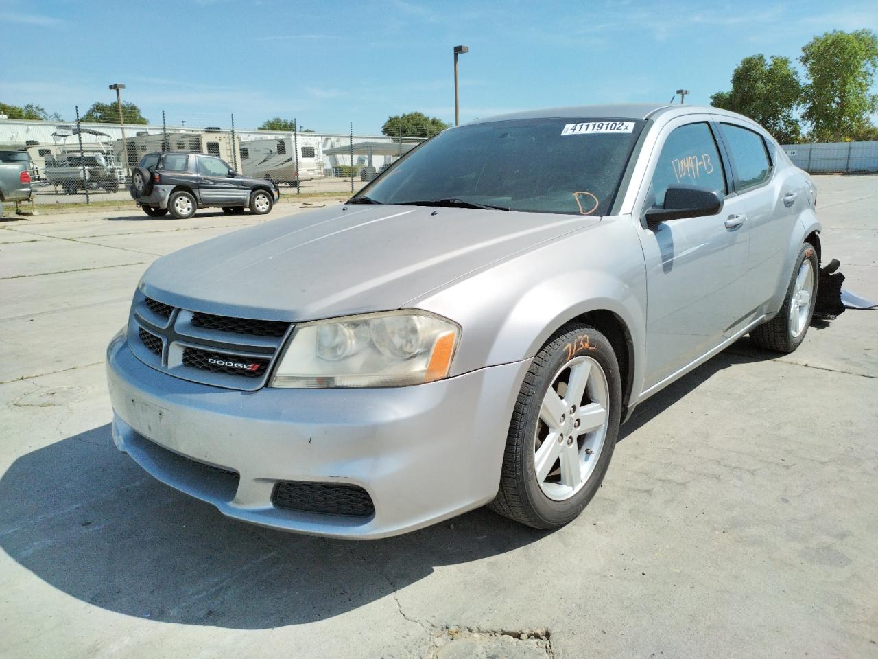 Photo 2 from auction – 2013 DODGE AVENGER SE with VIN 1C3CDZAB9DN644227