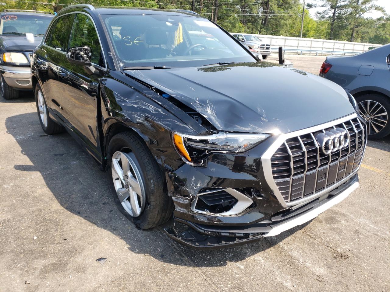 Photo 1 from auction – 2020 AUDI Q3 PREMIUM with VIN WA1AECF38L1095148