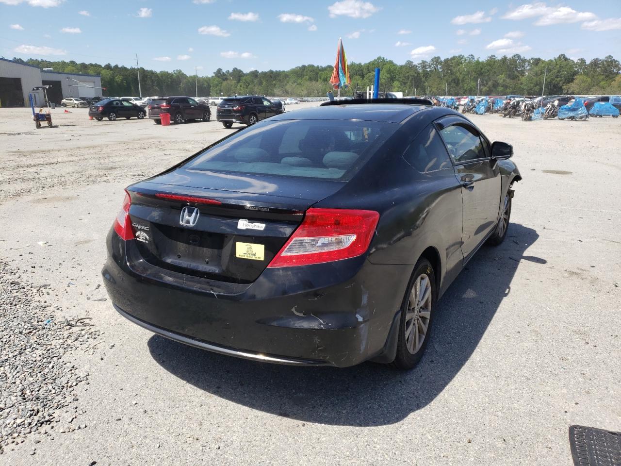 Photo 4 from auction – 2012 HONDA CIVIC EX with VIN 2HGFG3B89CH514537