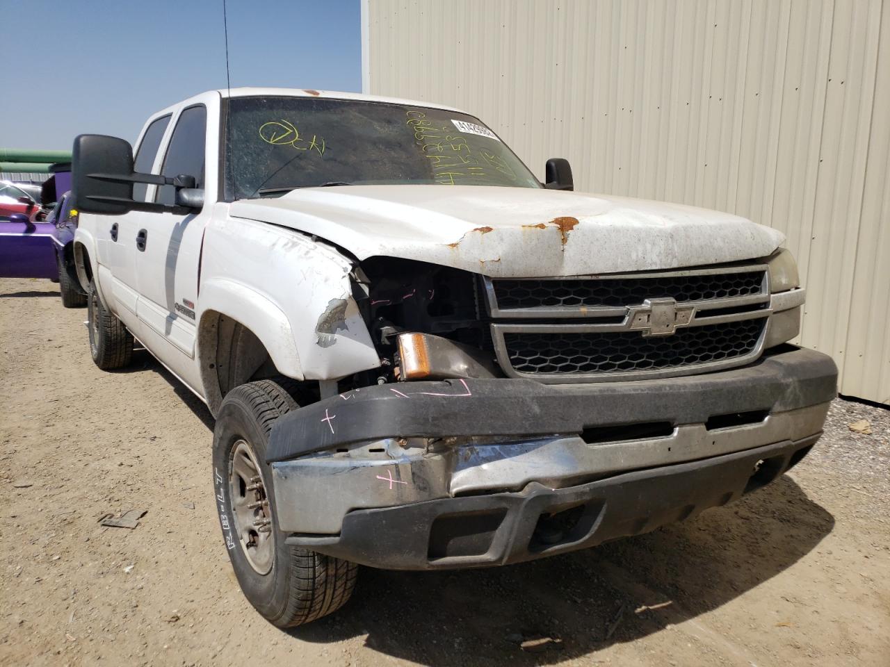 CHEVROLET SILVERADO 2006 with VIN 1GCHK23256F115530 - Photo from auction