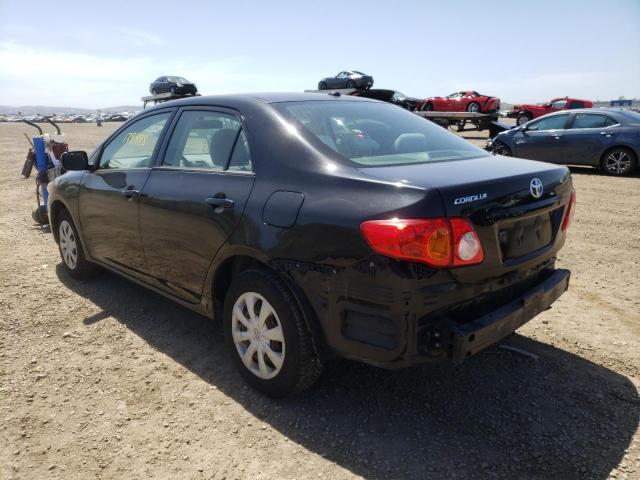 Photo 3 from auction – 2009 TOYOTA COROLLA BA with VIN JTDBL40E899047191