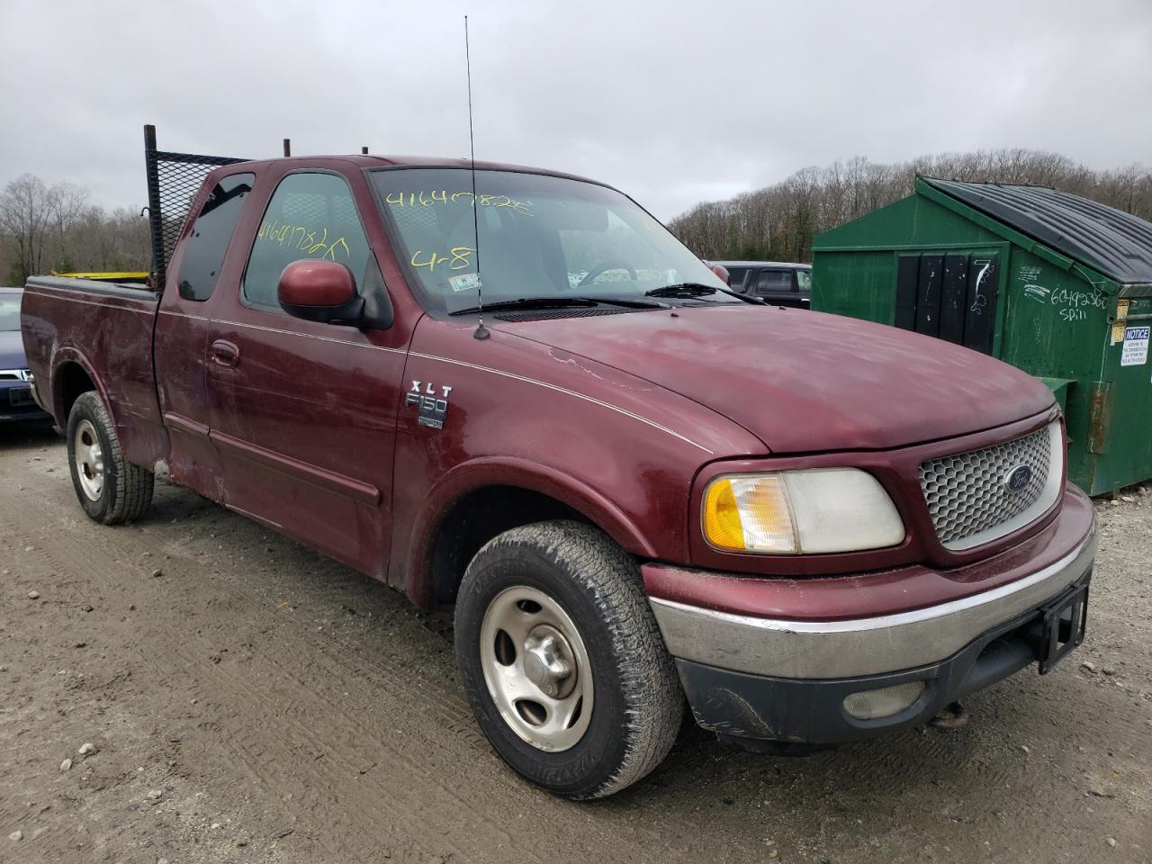 Photo 1 from auction – 1999 FORD F150 with VIN 2FTRX18W5XCB15178