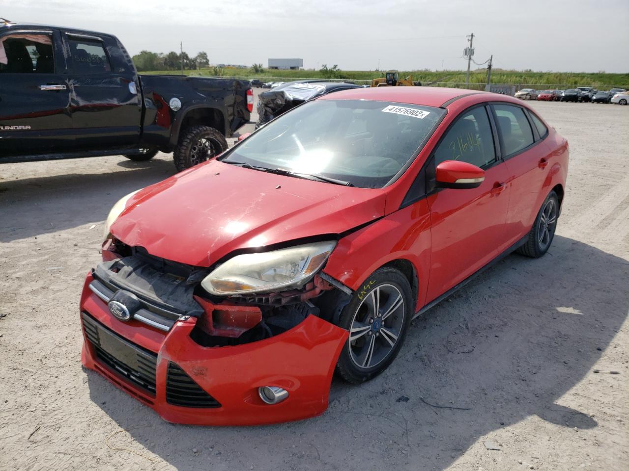 Photo 2 from auction – 2012 FORD FOCUS SE with VIN 1FAHP3F25CL231655