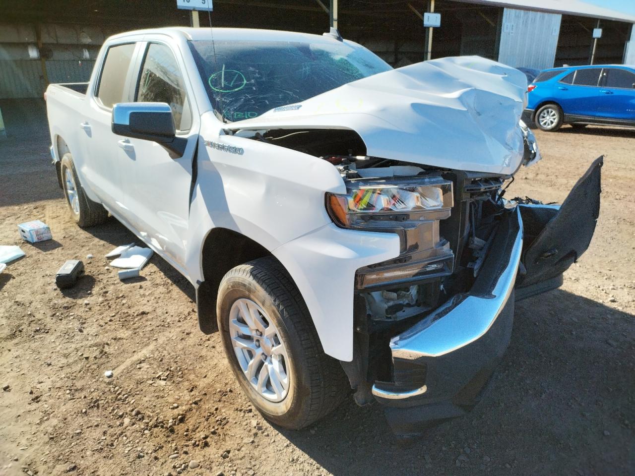 CHEVROLET SILVERADO 2020 with VIN 3GCUYDET2LG433162 - Photo from auction