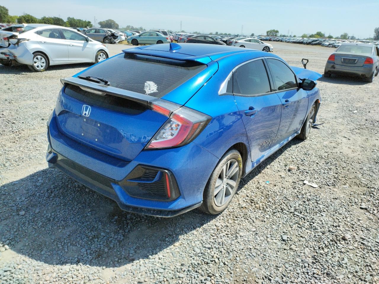 Photo 4 from auction – 2020 HONDA CIVIC LX with VIN SHHFK7H34LU414902