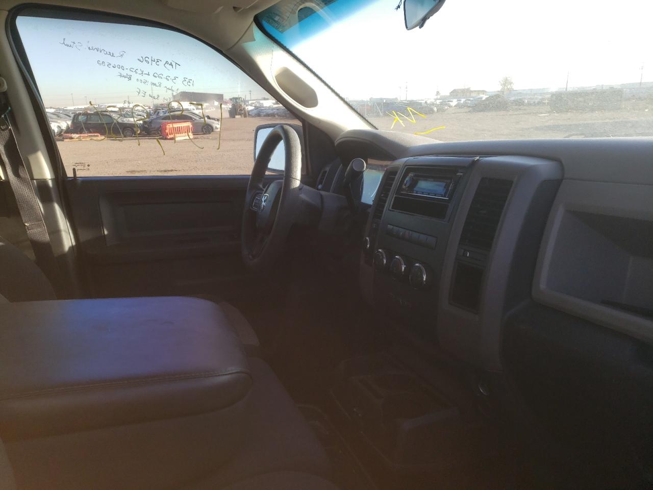 Photo 9 from auction – 2012 DODGE RAM 1500 S with VIN 1C6RD7KT7CS138307