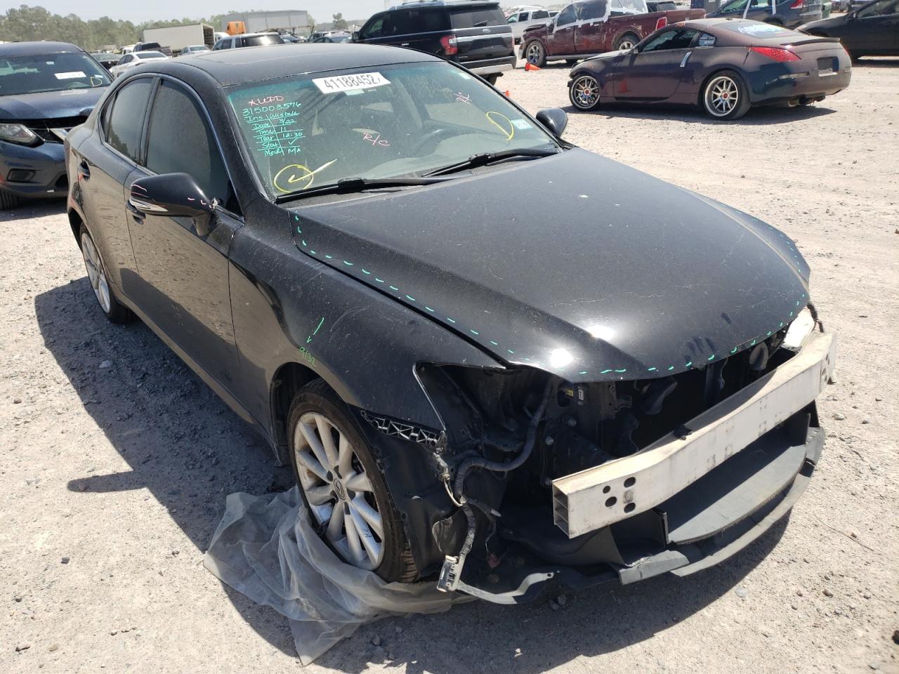 LEXUS IS 250 2009 with VIN JTHCK262692029448 - Photo from auction