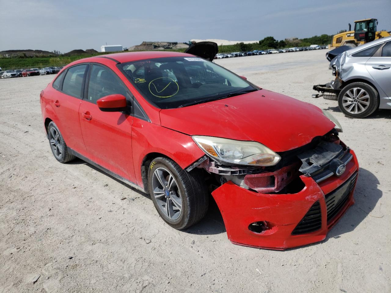 FORD FOCUS SE 2012 with VIN 1FAHP3F25CL231655 - Photo from auction