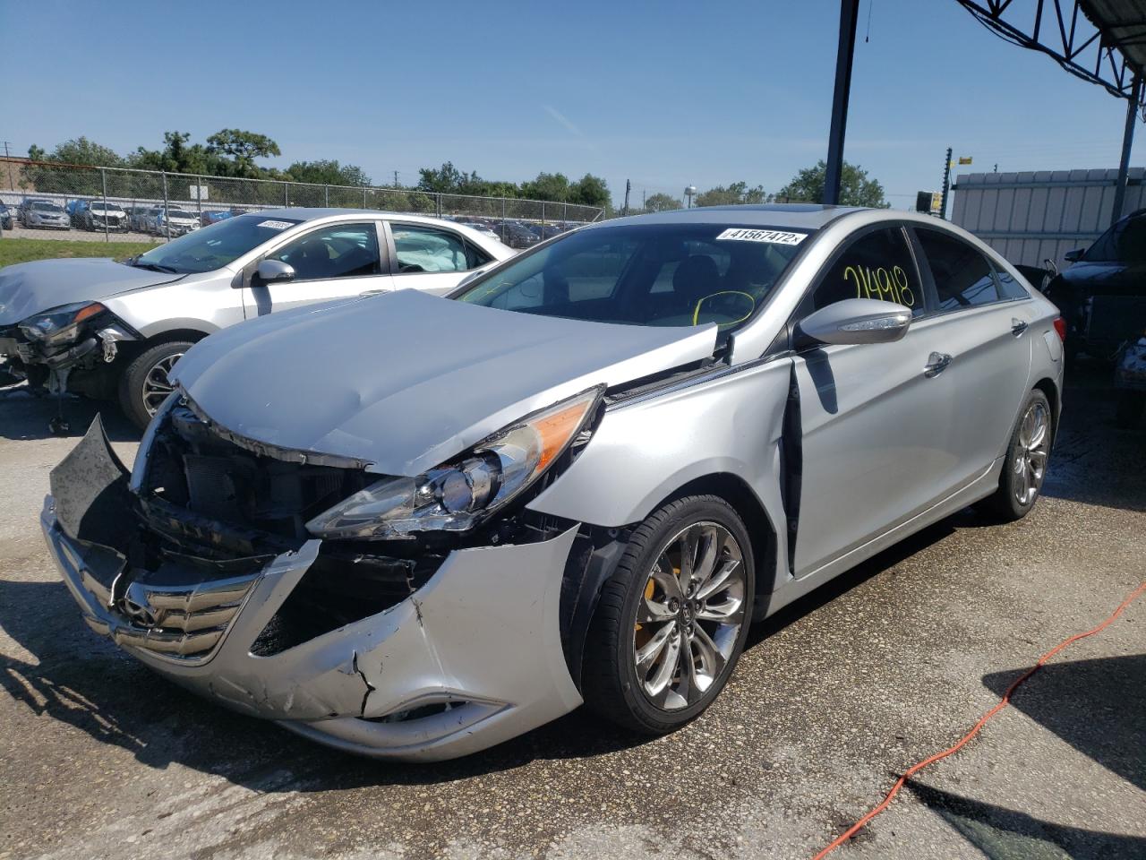 Photo 2 from auction – 2011 HYUNDAI SONATA SE with VIN 5NPEC4AB8BH276579