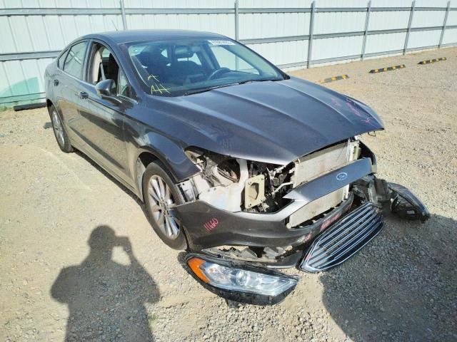 Photo 1 from auction – 2017 FORD FUSION SE with VIN 3FA6P0H77HR286700